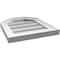 Ekena Millwork Octagonal Top Surface Mount PVC Gable Vent w/ 2"W x 1-1/2"P Brickmould Frame, 14"W x 16"H GVPOT14X1602SN - alternate 3